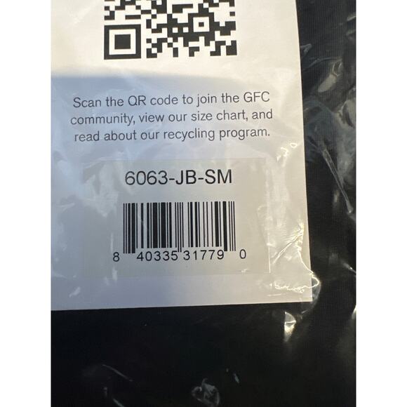 Girlfriend Collective Midnight Tommy Dress 6063 Black Size Small New - Picture 4 of 4